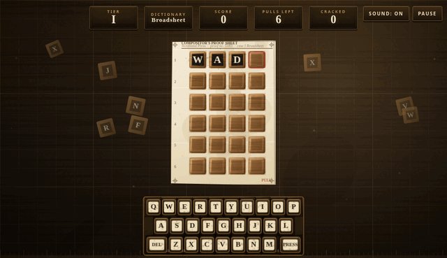 Wordmind screenshot