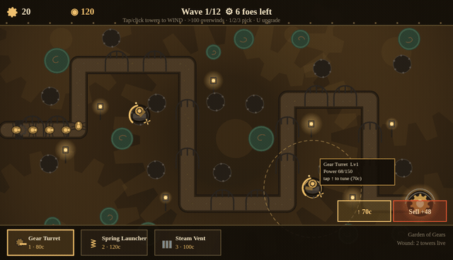 Garden of Gears screenshot