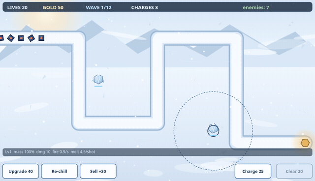 Frostline screenshot
