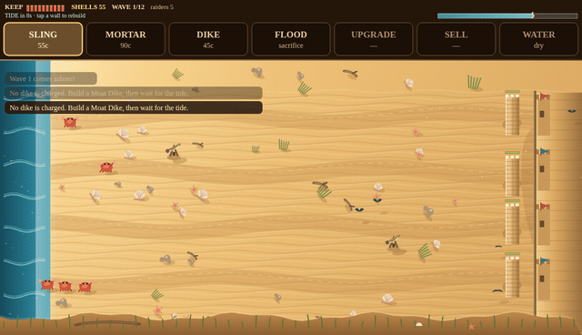 Sandcastle Command screenshot