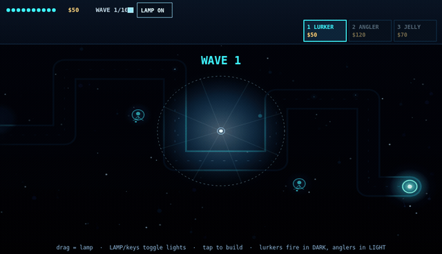 Bioluminous screenshot