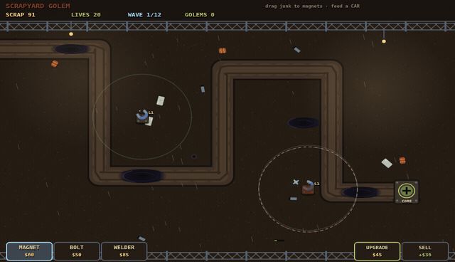 Scrapyard Golem screenshot