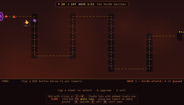Inferno Auction screenshot