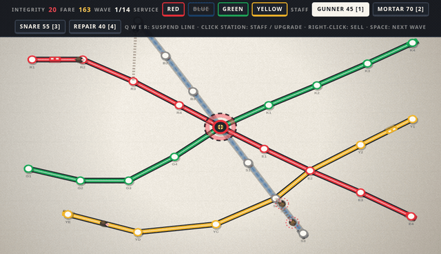 Metro Mole screenshot